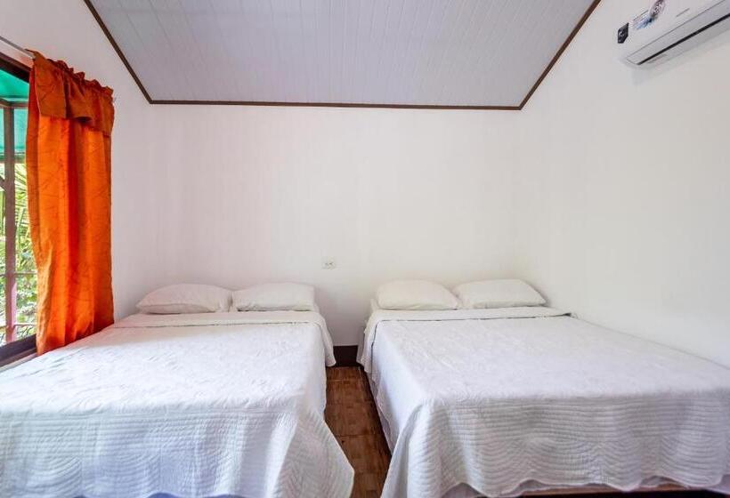Четырехместный Номер Стандарт Вид на Сад, Tortuguero Beachfront