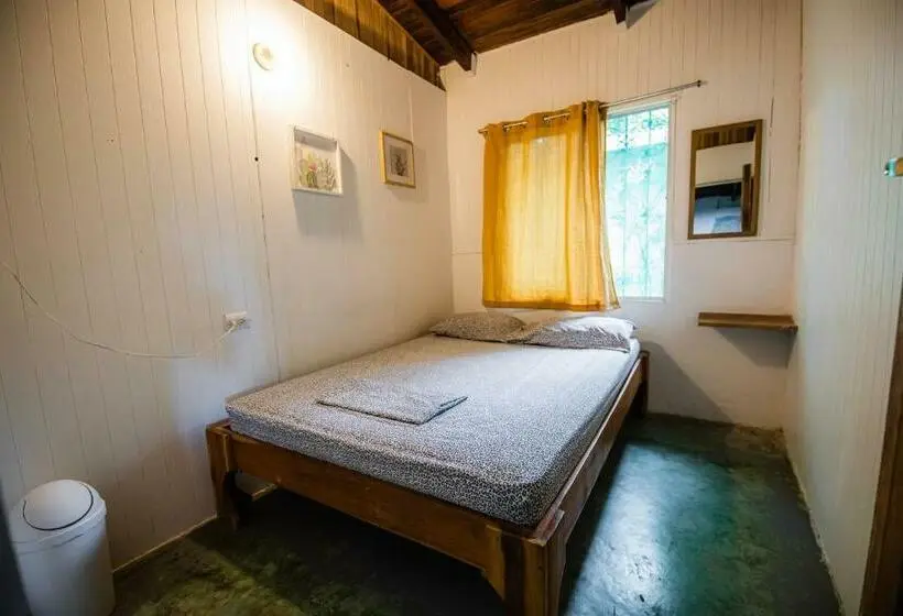 浴室共有のエコノミールーム, Pura Vida Mini Hostel Santa Teresa