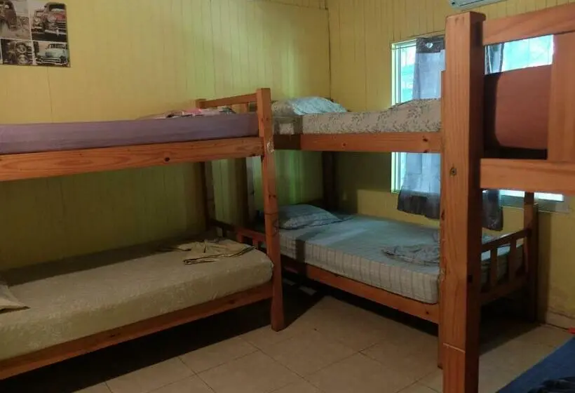 ルームシェアのワンベッド, Pura Vida Mini Hostel Santa Teresa