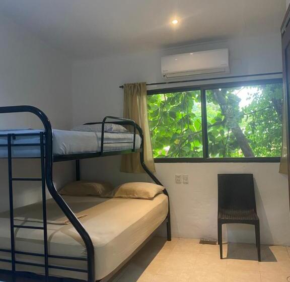 스탠다드 트리플 룸, Pura Vida Mini Hostel Santa Teresa