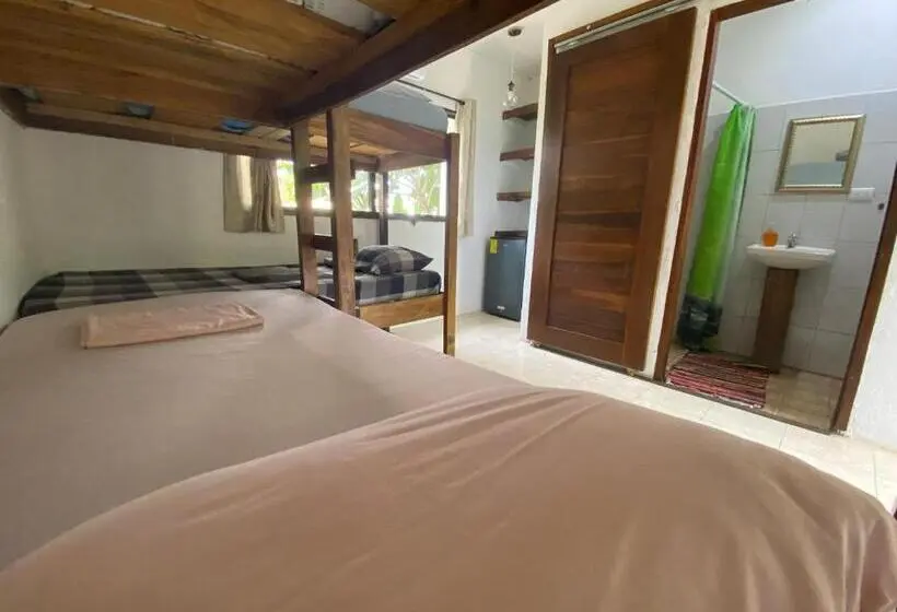 スタンダード４人部屋, Pura Vida Mini Hostel Santa Teresa