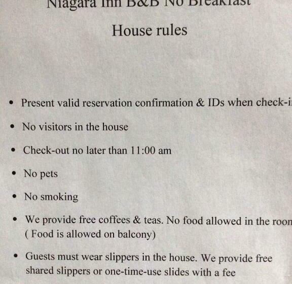 غرفة قياسية, Niagara Inn Bed & Breakfast