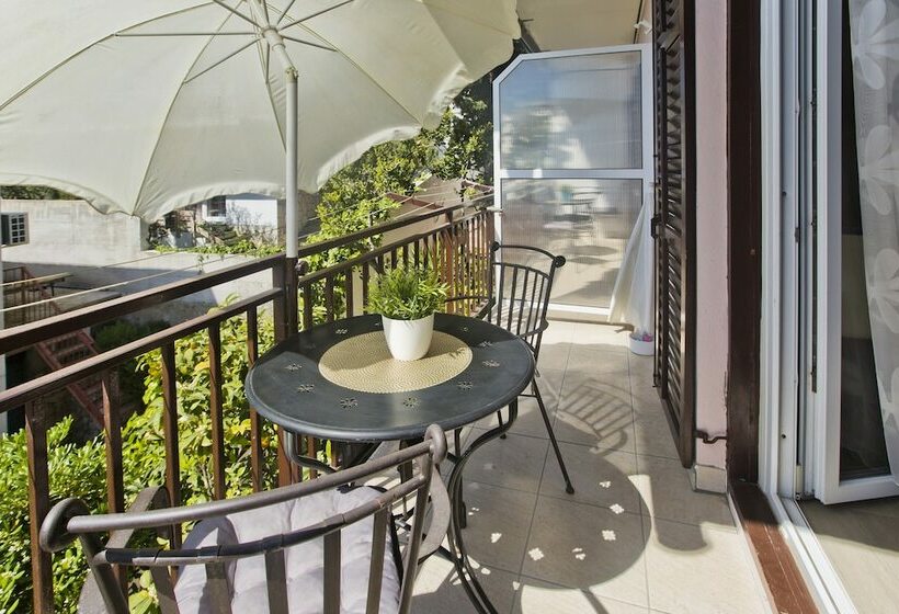 استودیو استاندارد با چشم‌انداز دریا و بالکن, Villa Milton Hvar