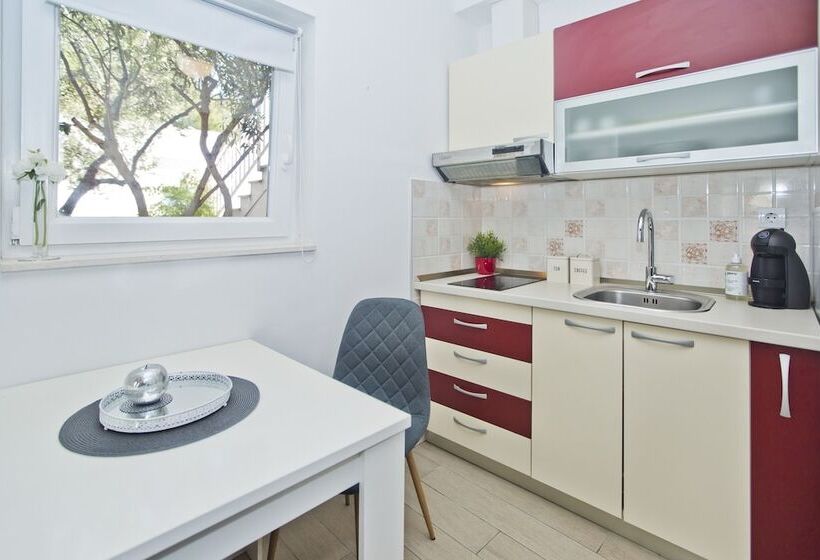 استودیو استاندارد با چشم‌انداز دریا, Villa Milton Hvar