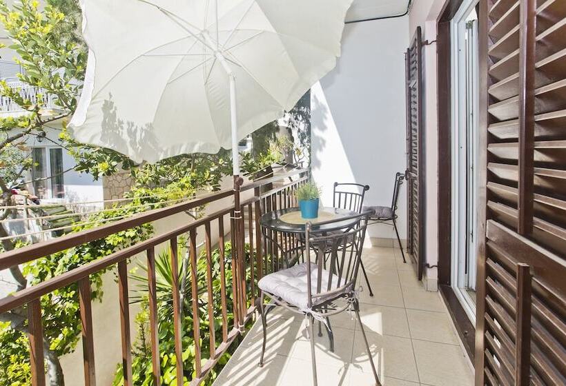 스탠다드 스튜디오 측면 바다 전망, Villa Milton Hvar
