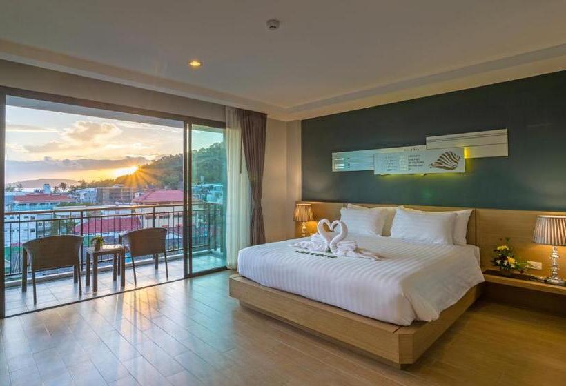 غرفة ديلوكس مطلّة علي البحر, Ava Sea Resort Krabi, Ao Nang Beach