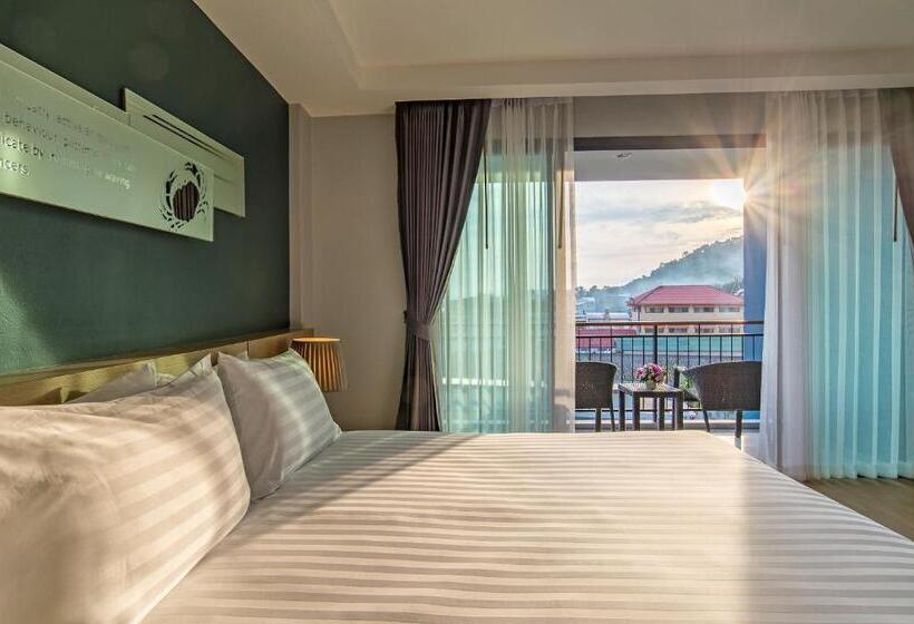 غرفة ديلوكس مطلّة علي البحر, Ava Sea Resort Krabi, Ao Nang Beach