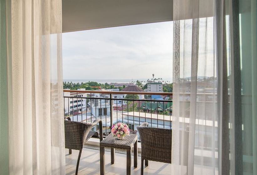 غرفة ديلوكس مطلّة علي البحر, Ava Sea Resort Krabi, Ao Nang Beach