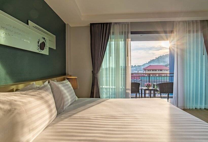 غرفة ديلوكس مطلّة علي البحر, Ava Sea Resort Krabi, Ao Nang Beach