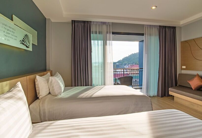 غرفة ديلوكس مطلّة علي البحر, Ava Sea Resort Krabi, Ao Nang Beach