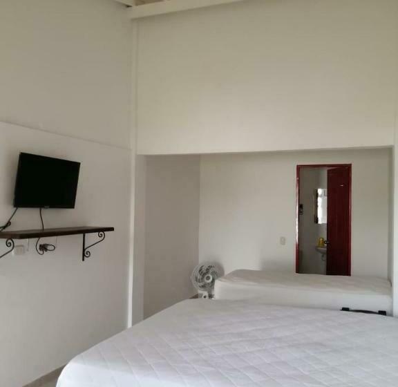 Quarto Quádruplo Estandar, Finca Hotel Santana Campestre Quindio