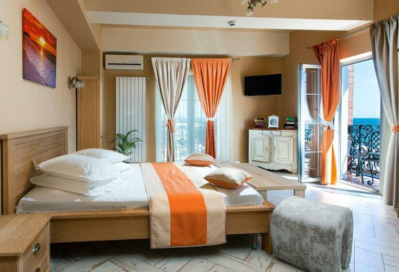 オーシャンビュースタンダードルームバルコニー付き, Ges