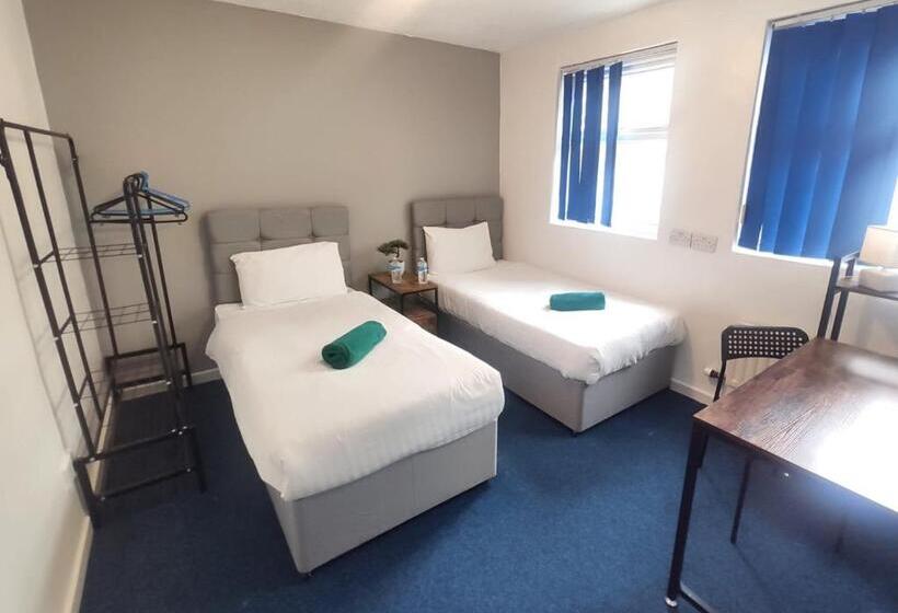 חדר סטנדרט חדר אמבטיה משותף, Royal Chambers Liverpool