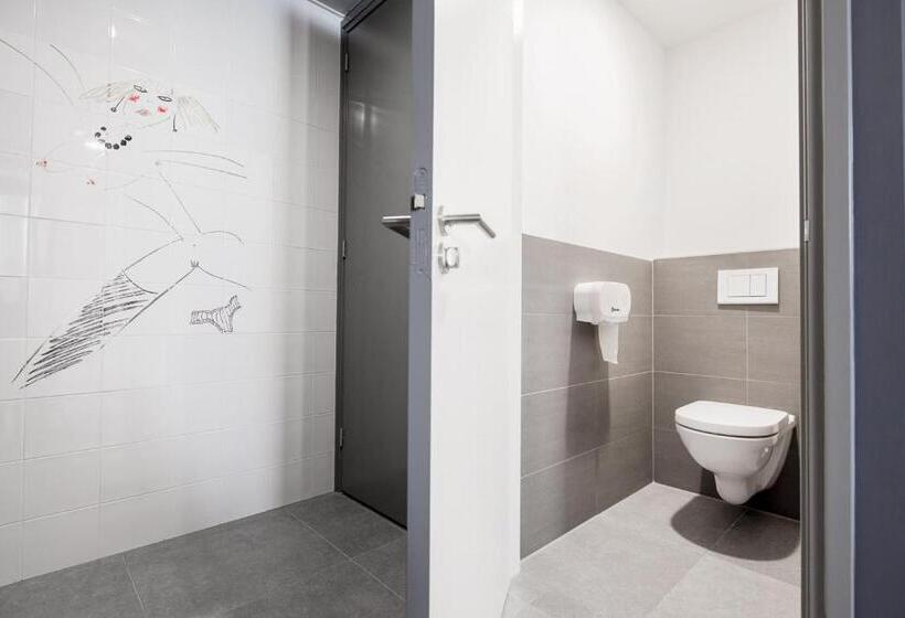 غرفة قياسية حمام مشترك, Not Hotel Amsterdam