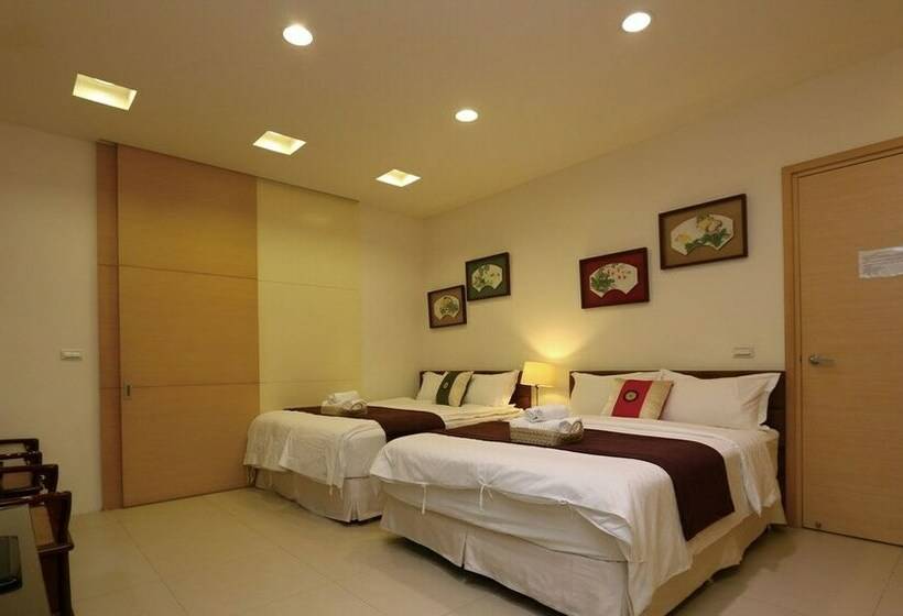 اتاق استاندارد چهار تخته, Peaceful Coffee B&b