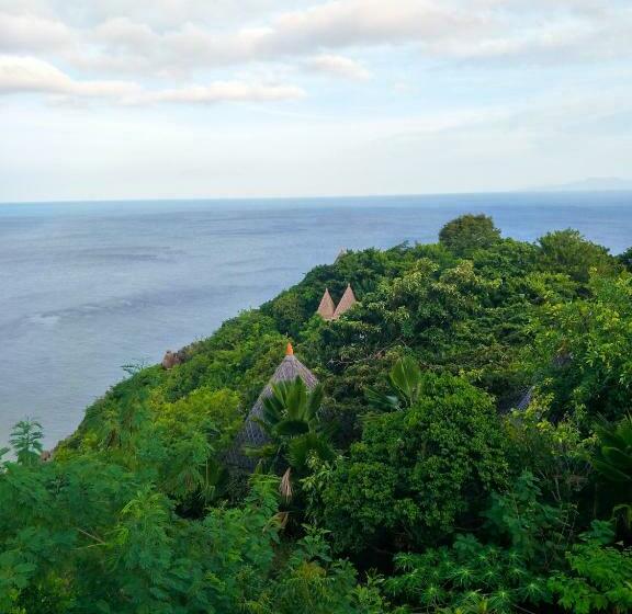 스탠다드 발코니 룸 바다 전망, Moondance Magic View Bungalow