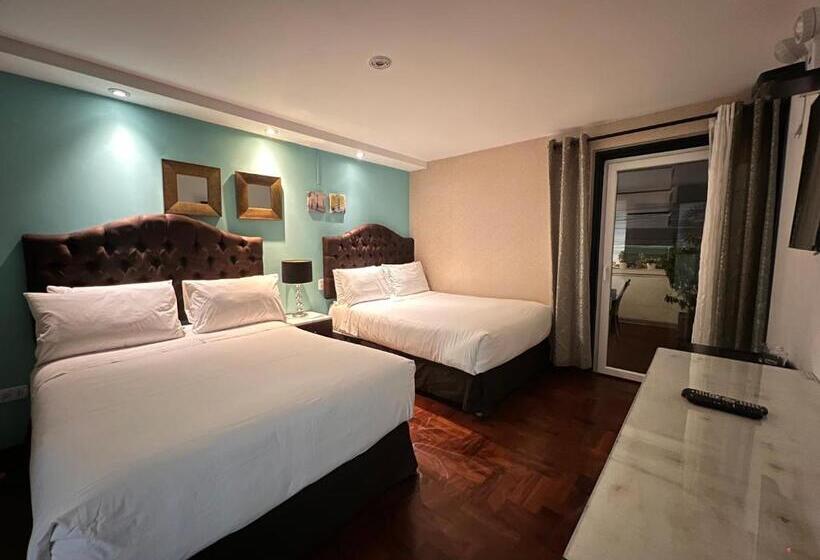 غرفة قياسية رباعية, La Casa Del Viajero