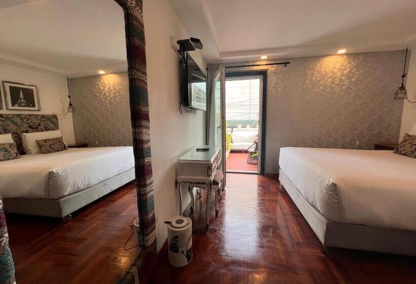 스탠다드 발코니 룸, La Casa Del Viajero