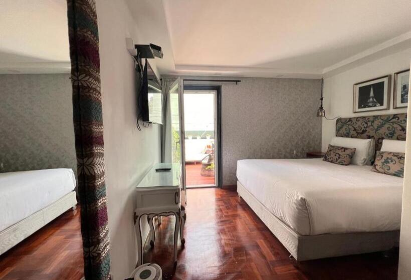 스탠다드 발코니 룸, La Casa Del Viajero