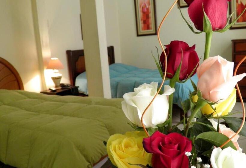 Standaardkamer met 2 Tweepersoonsbedden, La Posada De Los Cóndores