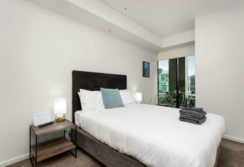 １階の１ベッドルームアパートメント, Waterfront Melbourne Apartments