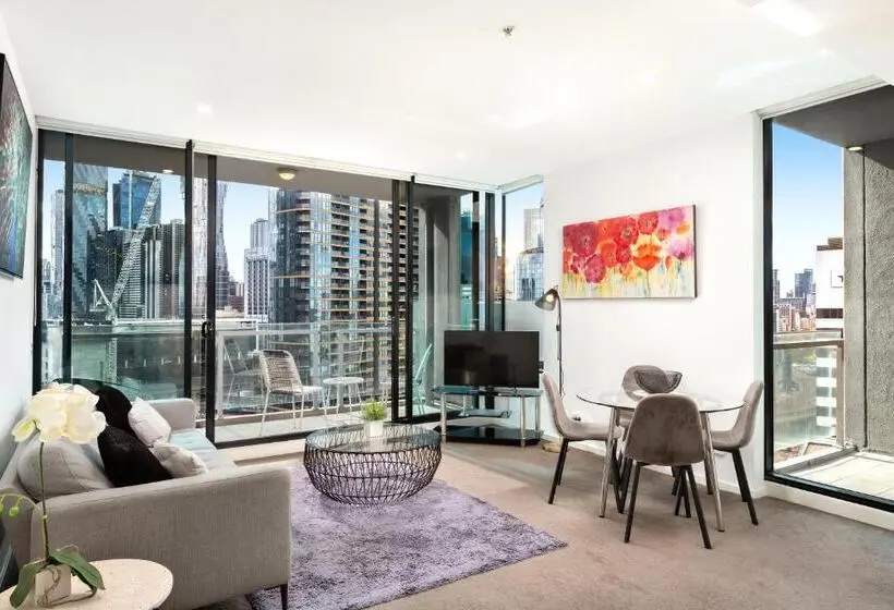 シティビュー１ベッドルームアパート, Waterfront Melbourne Apartments