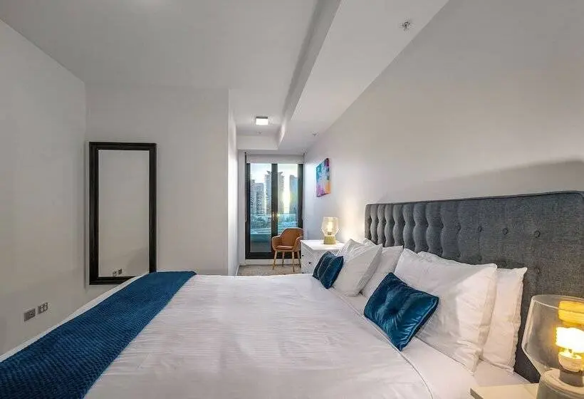 ２ベッドルームのエクゼクティブアパートメント, Waterfront Melbourne Apartments