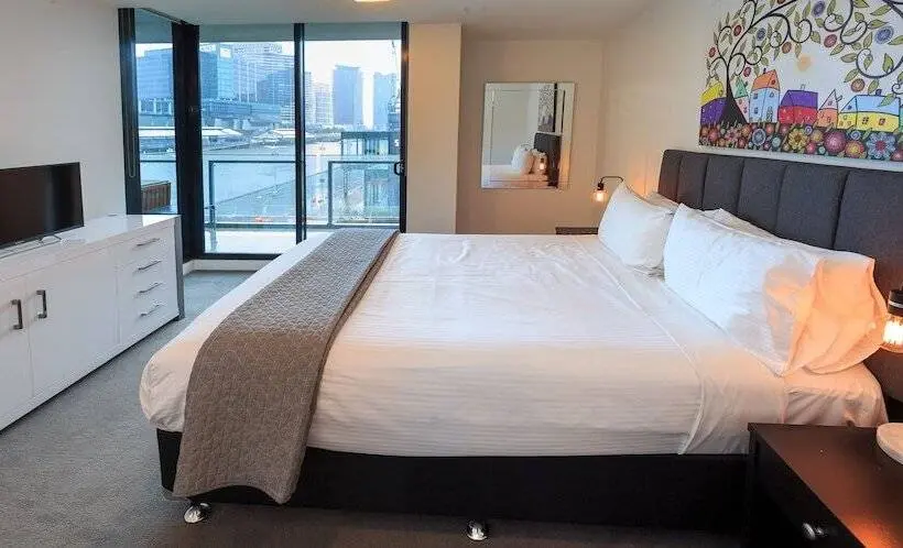 エクゼクティブアパートメントの３ベッドルーム, Waterfront Melbourne Apartments