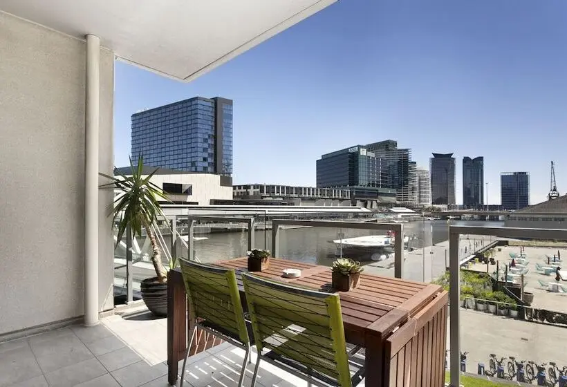 エクゼクティブアパートメントの３ベッドルーム, Waterfront Melbourne Apartments