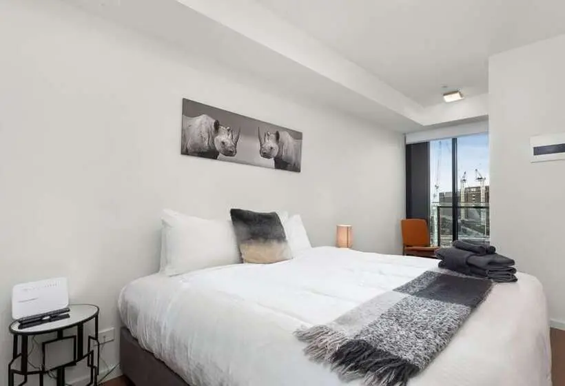 シティビュー１ベッドルームアパート, Waterfront Melbourne Apartments