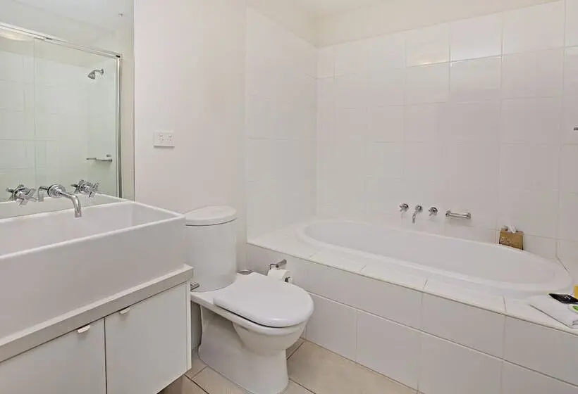 ２ベッドルームのエクゼクティブアパートメント, Waterfront Melbourne Apartments
