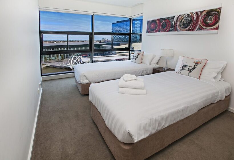 Апартаменты 3 Спальни, Waterfront Melbourne Apartments