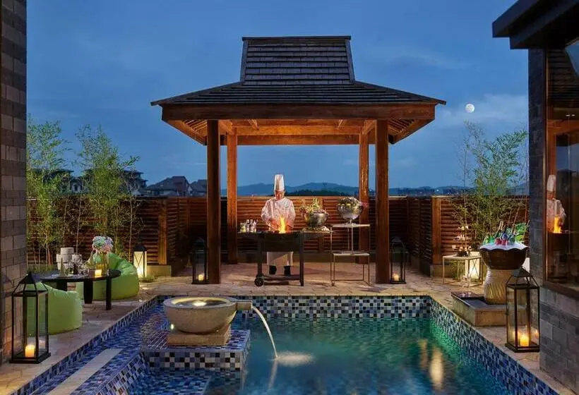 Huvila, 1 makuuhuone ja uima-allas, Anantara Guiyang Resort