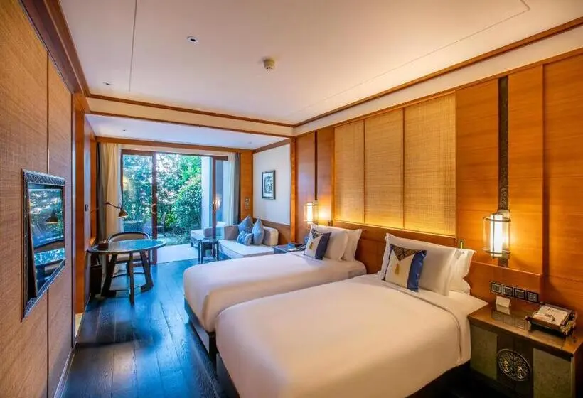 Deluxe-huone Terassi, Anantara Guiyang Resort