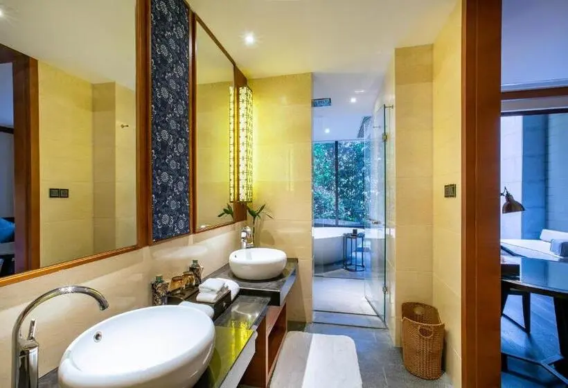 Deluxe-huone Terassi, Anantara Guiyang Resort