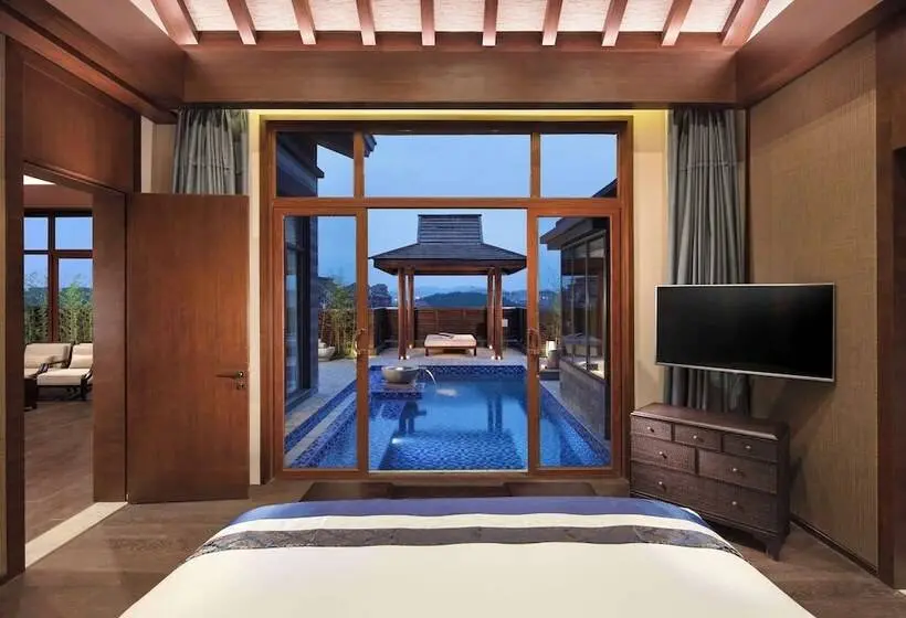 Huvila, 1 makuuhuone ja uima-allas, Anantara Guiyang Resort