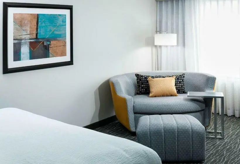 キングサイズベッドのスタンダードルーム, Courtyard By Marriott Dallas Plano/richardson