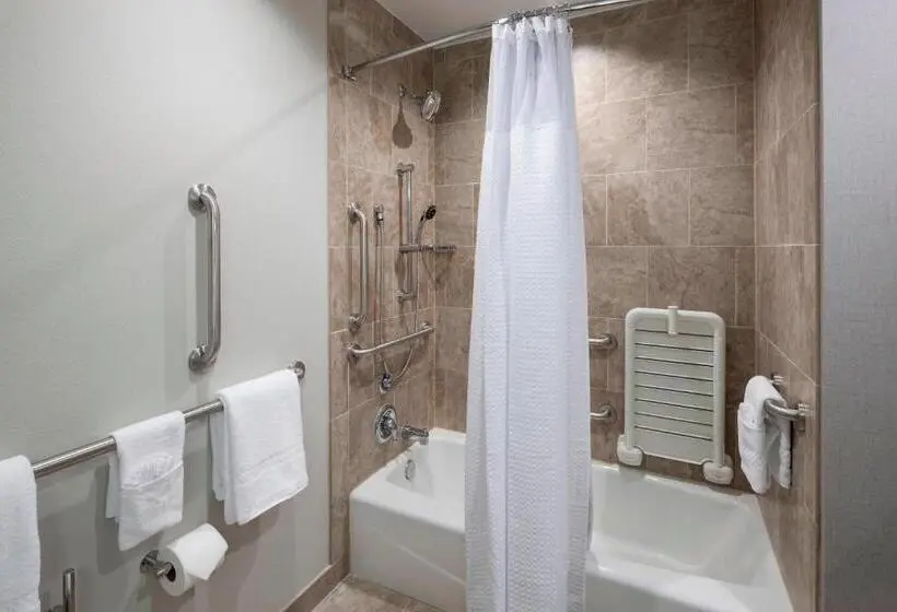身障者適用キングサイズベッドルーム, Courtyard By Marriott Dallas Plano/richardson