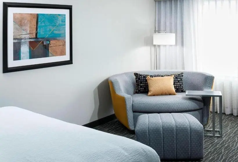 身障者適用キングサイズベッドルーム, Courtyard By Marriott Dallas Plano/richardson