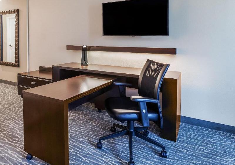 带大床的标准间, Courtyard By Marriott Dallas Plano/richardson