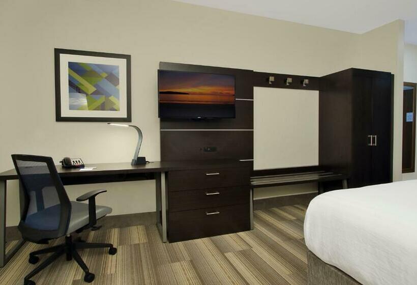 身障者適用キングサイズベッドルーム, Holiday Inn Express & Suites Brookshire Katy Freeway, An Ihg