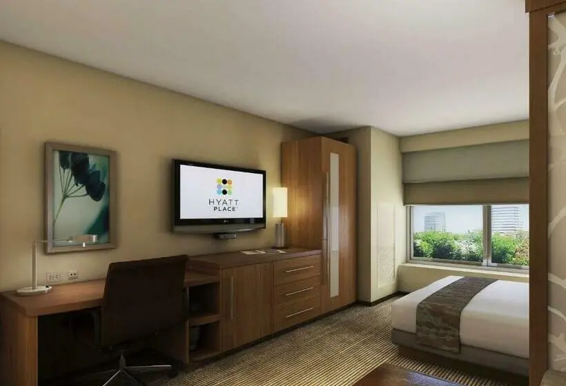 身障者適用キングサイズベッドルーム, Hyatt Place Austin Airport