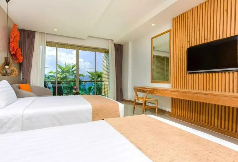 Deluxe-huone, Wyndham Grand Phuket Kalim Bay