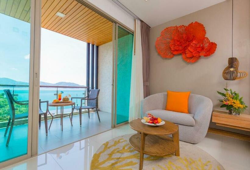 스탠다드 룸 킹사이즈 침대, Wyndham Grand Phuket Kalim Bay