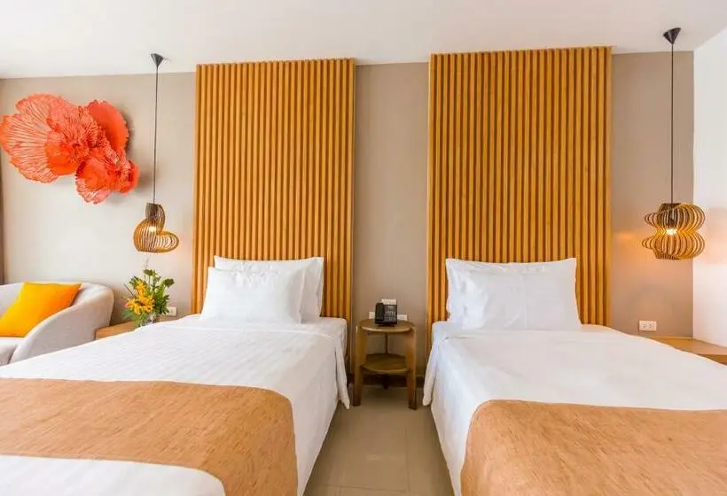 Deluxe-huone, Wyndham Grand Phuket Kalim Bay