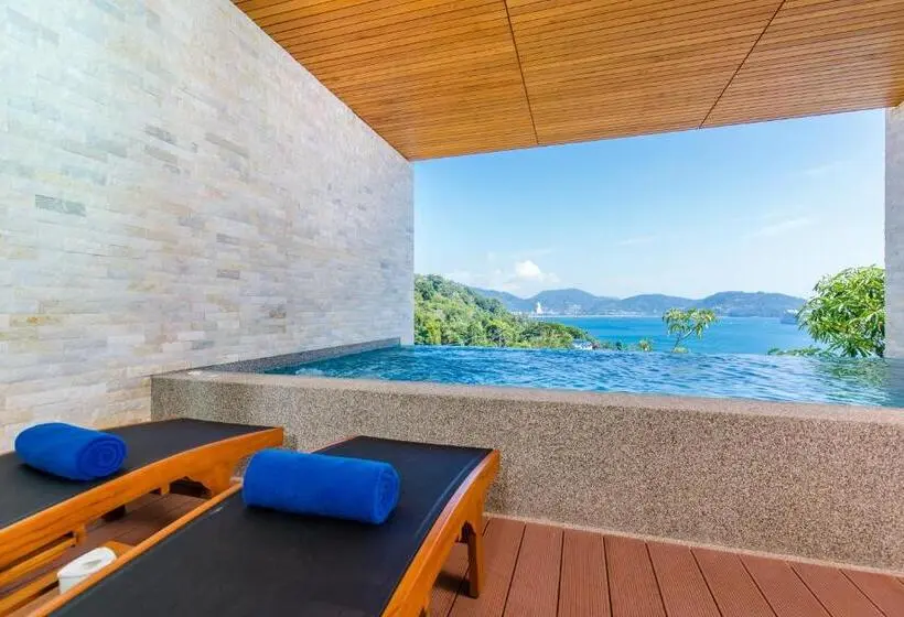 Sviitti Merinäkymä, Wyndham Grand Phuket Kalim Bay