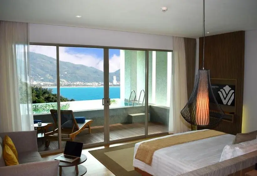 Sviitti Merinäkymä, Wyndham Grand Phuket Kalim Bay