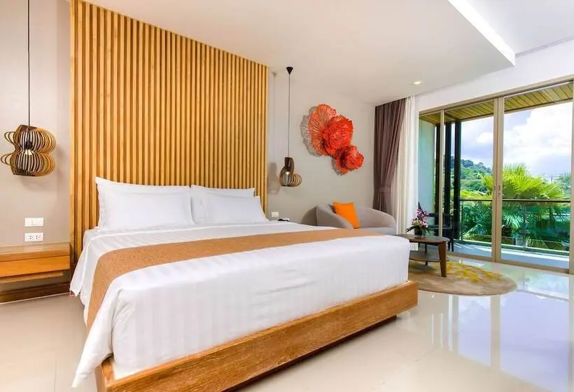 Deluxe-huone, Wyndham Grand Phuket Kalim Bay