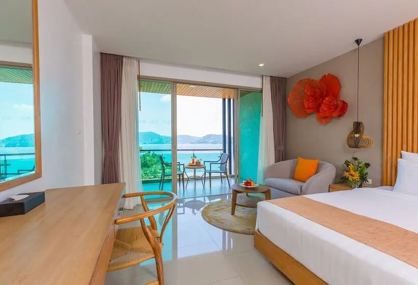 Deluxe-huone, Wyndham Grand Phuket Kalim Bay