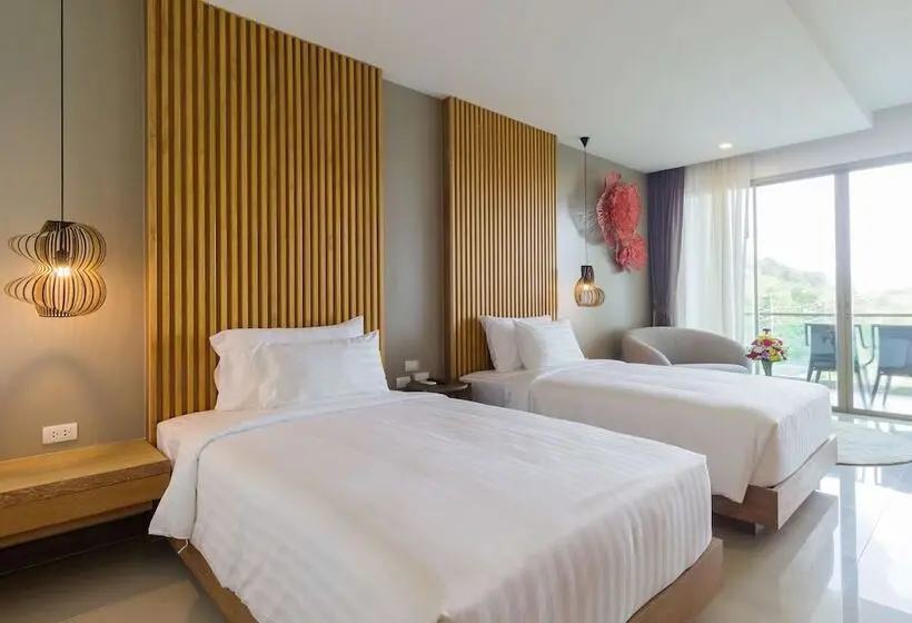 Deluxe-huone, Wyndham Grand Phuket Kalim Bay
